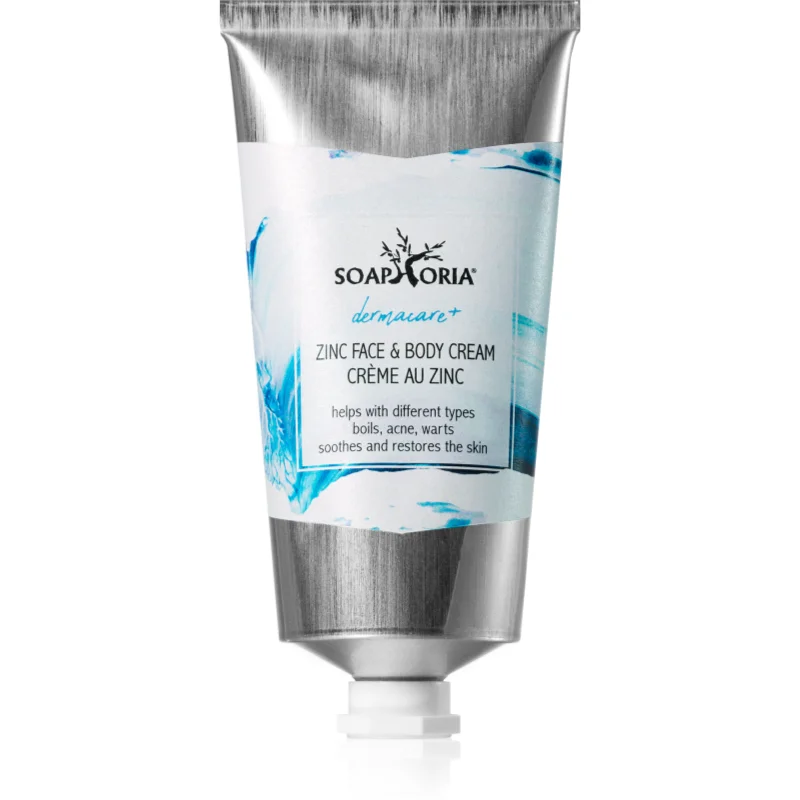 Soaphoria Dermacare+ Zinc регенериращ крем за тяло и лице - Грижа за тяло - Сравни цени от 1 магазин с безплатна доставка