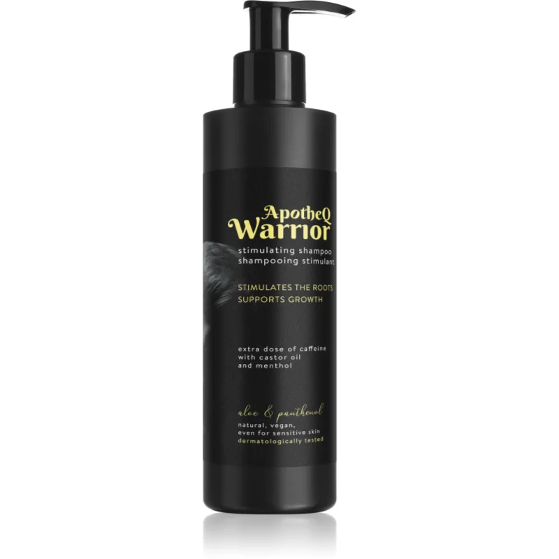 Soaphoria ApotheQ Warrior Caffeine Shampoo шампоан стимулиращ растежа на косата - Грижа за коса - Сравни цени от 1 магазин с безплатна доставка
