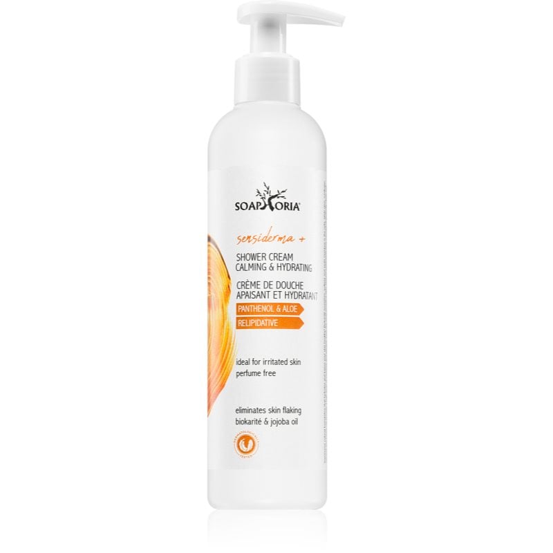 Soaphoria Sensiderma+ успокояващ душ-крем