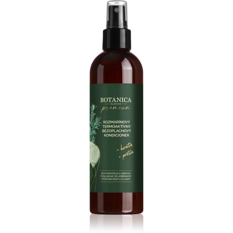 Soaphoria Botanica Slavica Rosemary Protective Leave-In Conditioner термозащитен спрей за оформяне с преса и маша