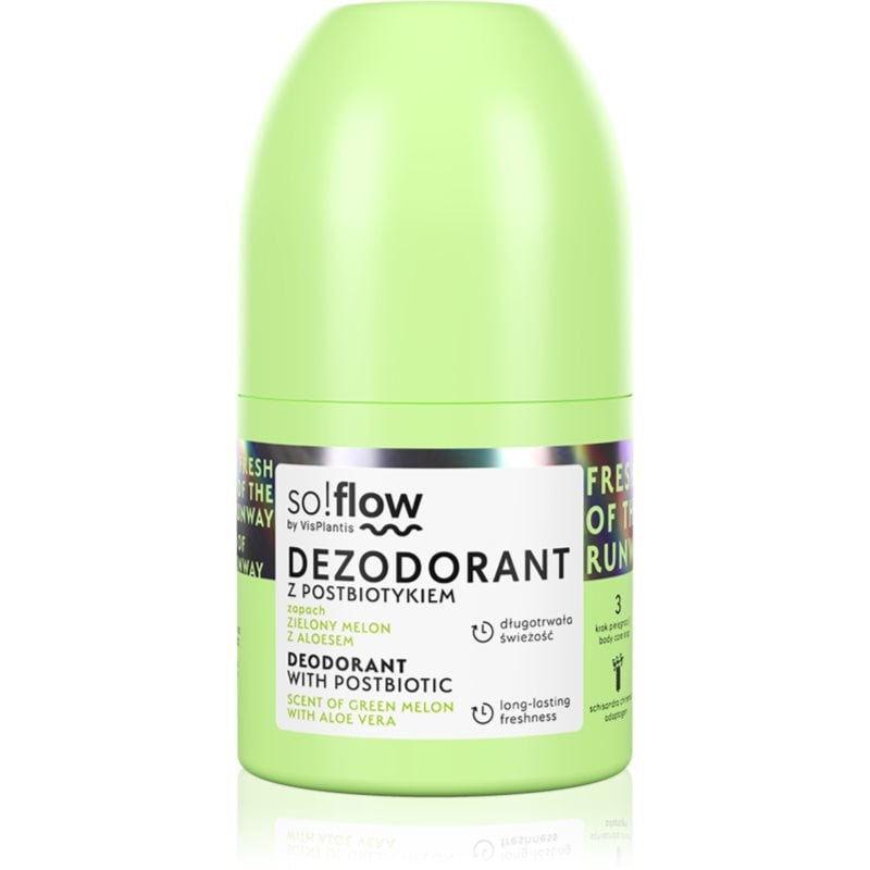 so!flow Deodorant With Postbiotic рол-он