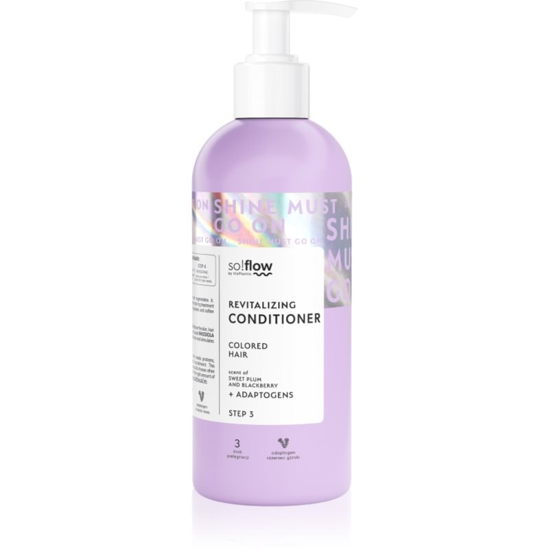 so!flow Coloured Hair Revitalizing Conditioner ревитализиращ балсам за ядисана коса - Грижа за коса - Сравни цени от 1 магазин с безплатна доставка