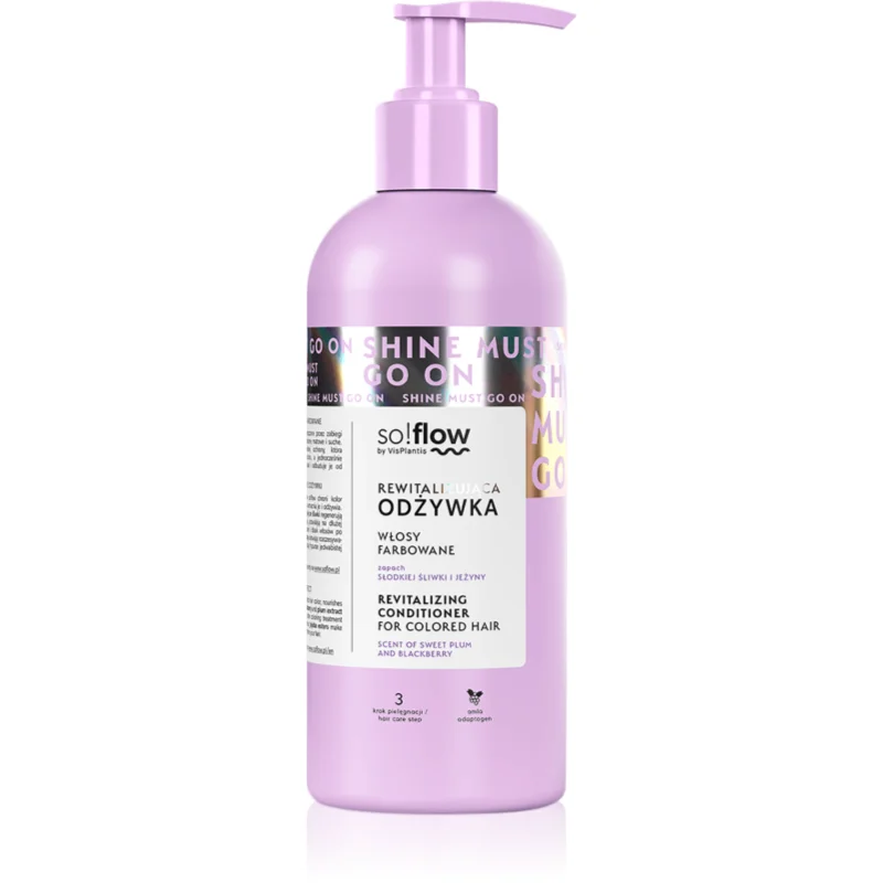 so!flow Coloured Hair Revitalizing Conditioner ревитализиращ балсам за ядисана коса - Грижа за коса - Сравни цени от 1 магазин с безплатна доставка