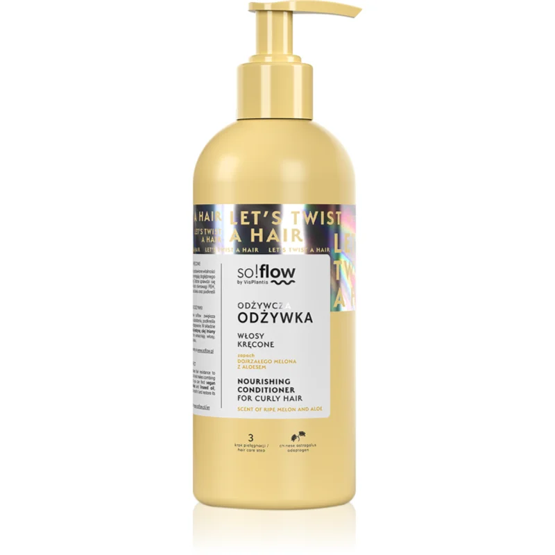 so!flow Curly Hair Nourishing Conditioner подхранващ балсам за къдрава коса - Грижа за коса - Сравни цени от 1 магазин с безплатна доставка
