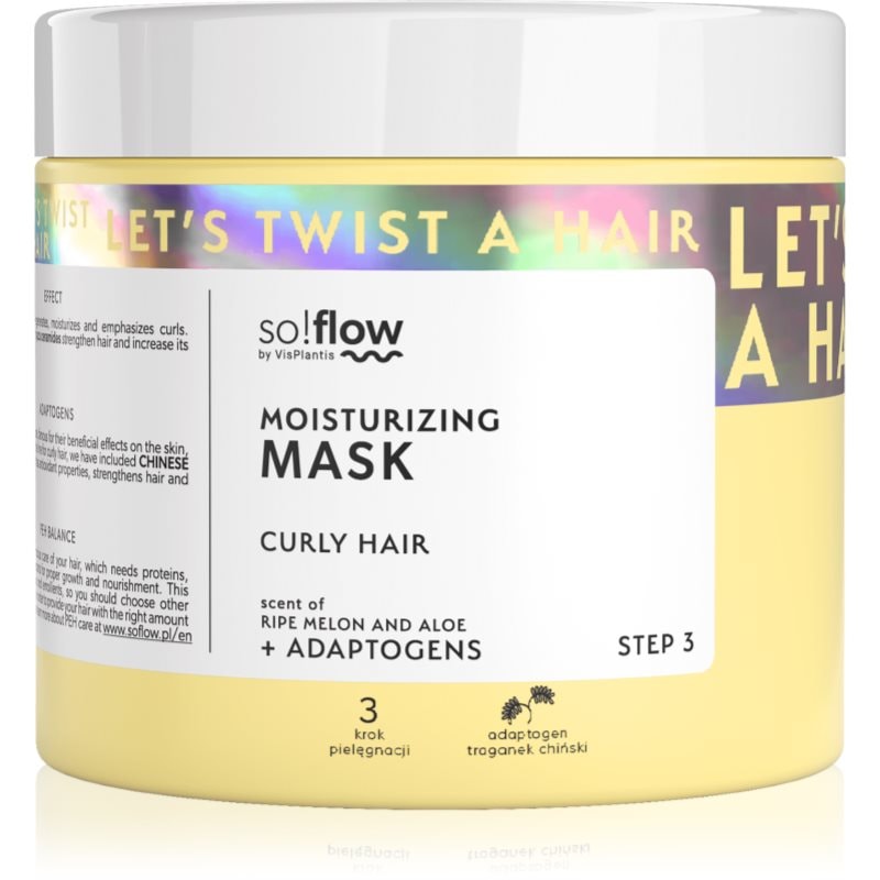 so!flow so!flow Curly Hair Nourishing Mask подхранваща маска за къдрава коса - Унисекс парфюм 200мл - Сравни цени от 1 магазин с безплатна доставка