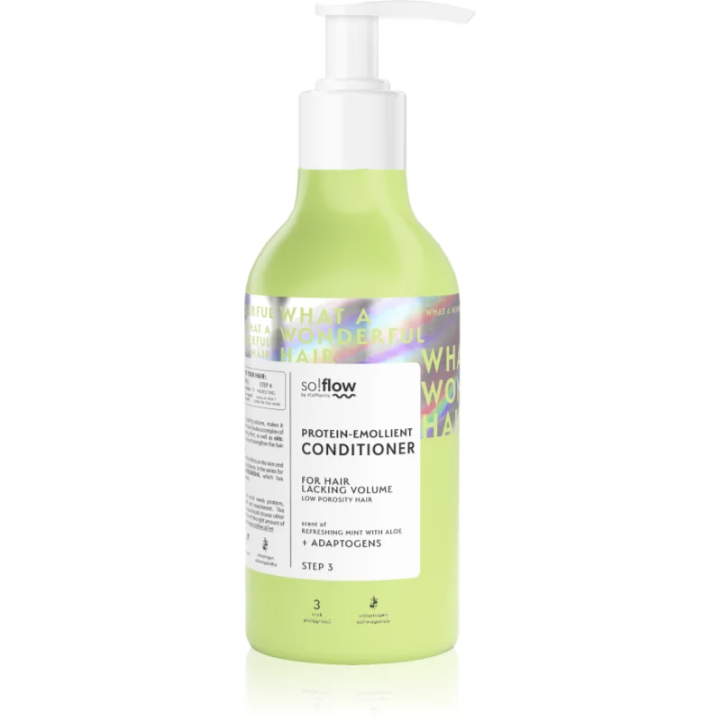 so!flow Low Porosity Hair Protein-Emollient Conditioner балсам за коса без обем - Грижа за коса - Сравни цени от 1 магазин с безплатна доставка