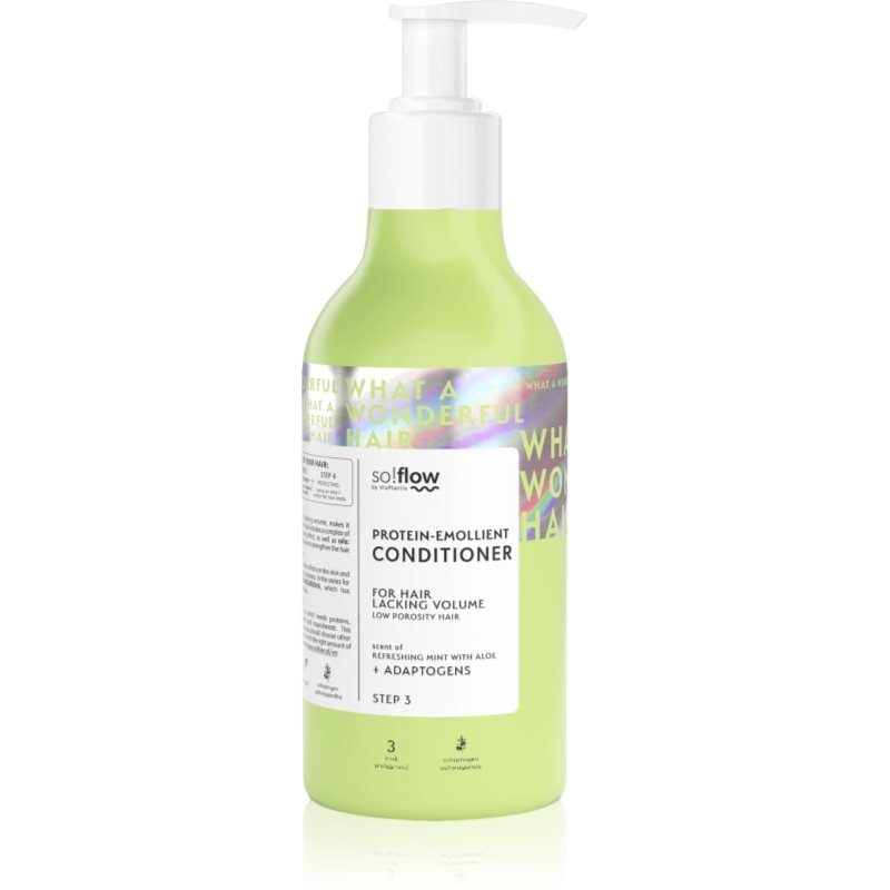 so!flow Low Porosity Hair Protein-Emollient Conditioner балсам за коса без обем - Грижа за коса - Сравни цени от 1 магазин с безплатна доставка