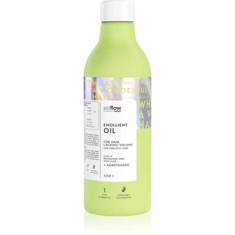 so!flow Low Porosity Hair Emollient Oil регенериращо масло за коса - Грижа за коса - Сравни цени от 1 магазин с безплатна доставка