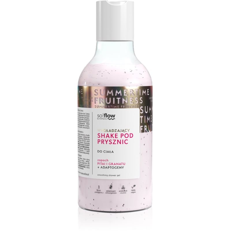 so!flow Smoothing Shower Shake душ гел за всички видове кожа Pithaja & Pomegranate - Грижа за тяло - Сравни цени от 1 магазин с безплатна доставка