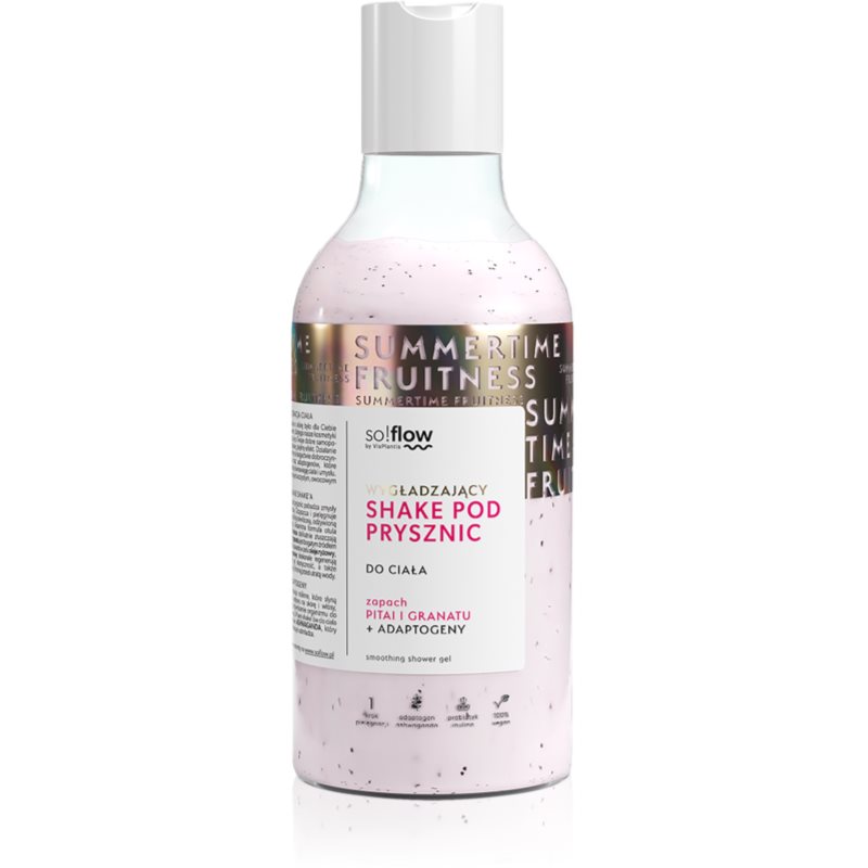 so!flow Smoothing Shower Shake душ гел за всички видове кожа Pithaja & Pomegranate - Грижа за тяло - Сравни цени от 1 магазин с безплатна доставка