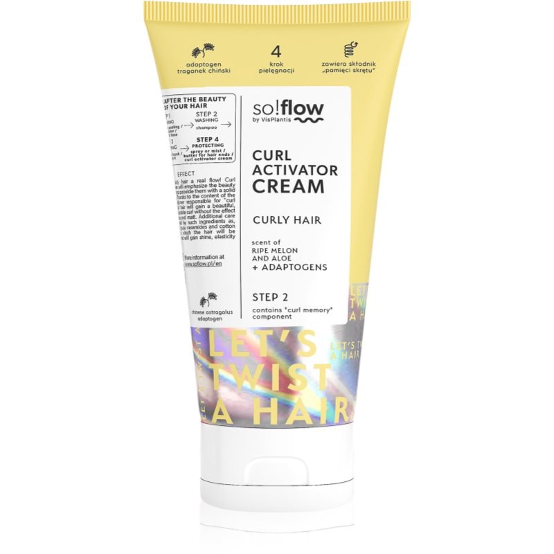 so!flow Curly Hair Curl Activator активатор за къдрици - Грижа за коса - Сравни цени от 1 магазин с безплатна доставка