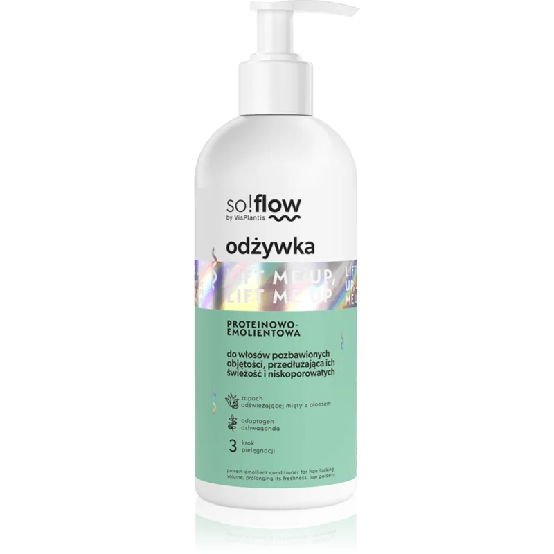 so!flow Hair Without Volume Protein-Emollient Conditioner балсам за коса без обем - Грижа за коса - Сравни цени от 1 магазин с безплатна доставка