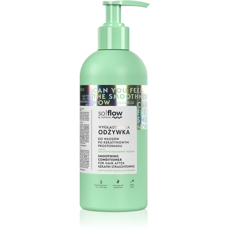 so!flow After Keratin Straightening Smoothing Conditioner изглаждащ балсам