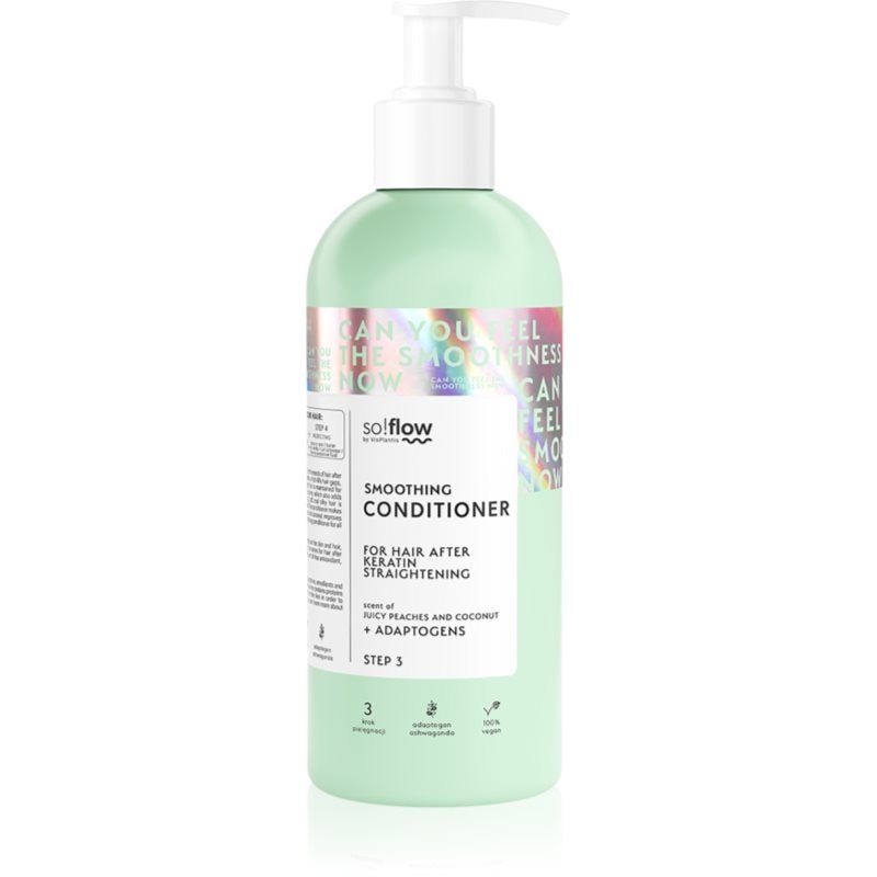 so!flow After Keratin Straightening Smoothing Conditioner изглаждащ балсам - Грижа за коса - Сравни цени от 1 магазин с безплатна доставка