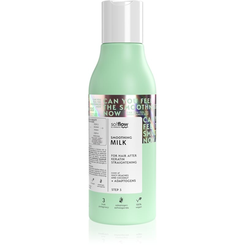 so!flow After Keratin Straightening Smoothing Milk мляко за коса - Грижа за коса - Сравни цени от 1 магазин с безплатна доставка