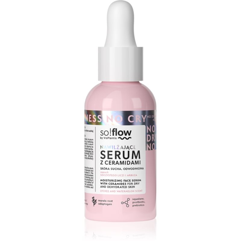 so!flow Moisturizing Face Serum With Ceramides хидратиращ серум за лице с церамиди - Грижа за лице - Сравни цени от 1 магазин с безплатна доставка