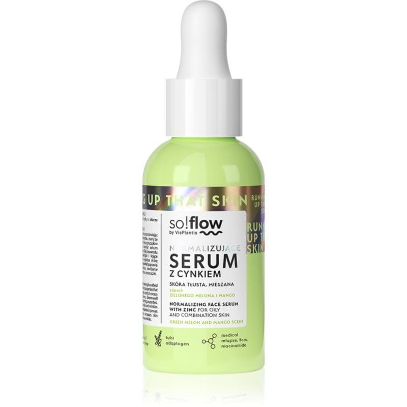 so!flow Normalizing Face Serum With Zinc серум за лице с цинк