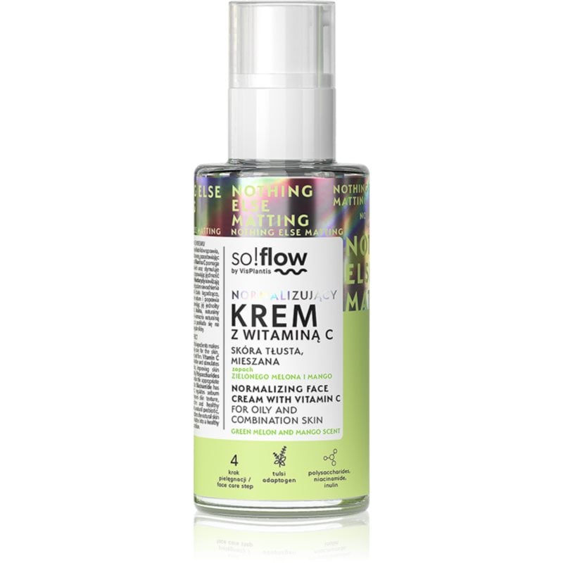 so!flow Normalizing Face Cream With Vitamin C нормализиращ крем за мазна кожа с витамин С