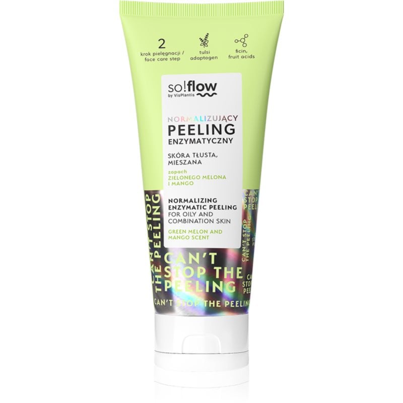 so!flow Normalizing Face Peeling дълко почистващ пилинг за мазна кожа