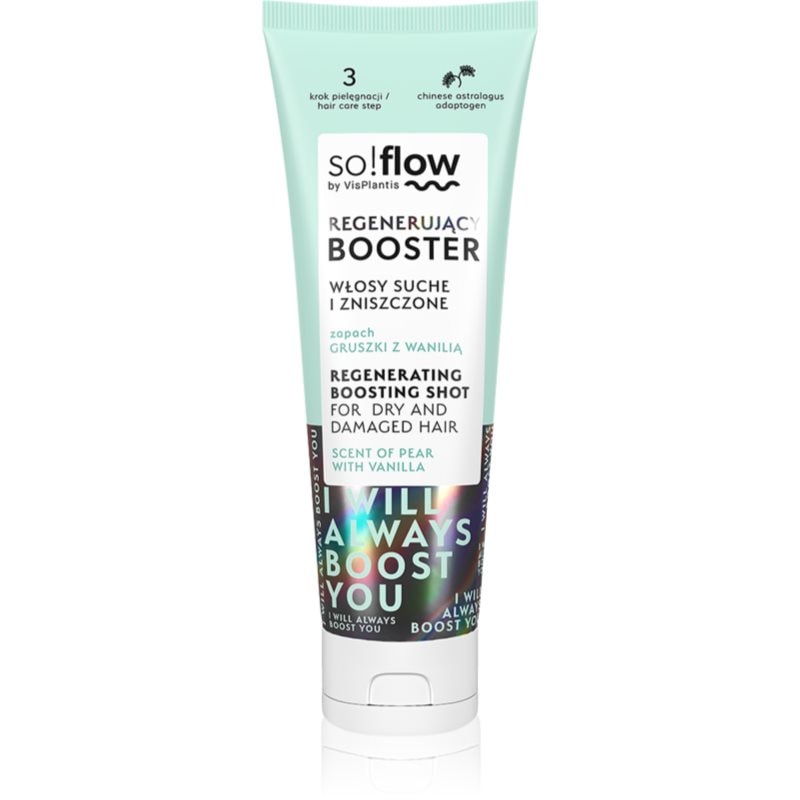 so!flow Dry and Damaged Hair Regenerating Boosting Shot регенериращ серум за суха и увредена коса - Грижа за коса - Сравни цени от 1 магазин с безплатна доставка