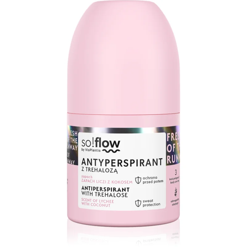 so!flow Antiperspirant рол- он против изпотяване за жени Scent of Lychee with Coconut