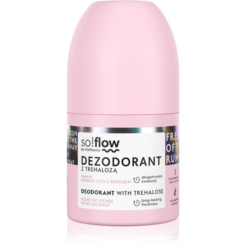 so!flow Deodorant рол-он за жени Scent Of Lychee with Coconut