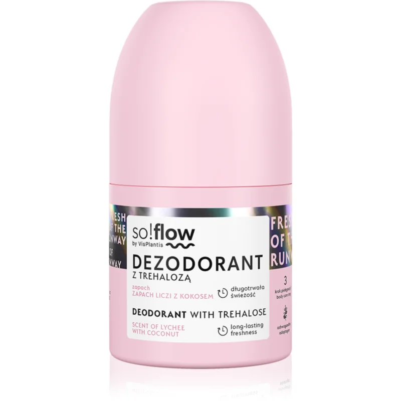 so!flow Deodorant рол-он за жени Scent Of Lychee with Coconut