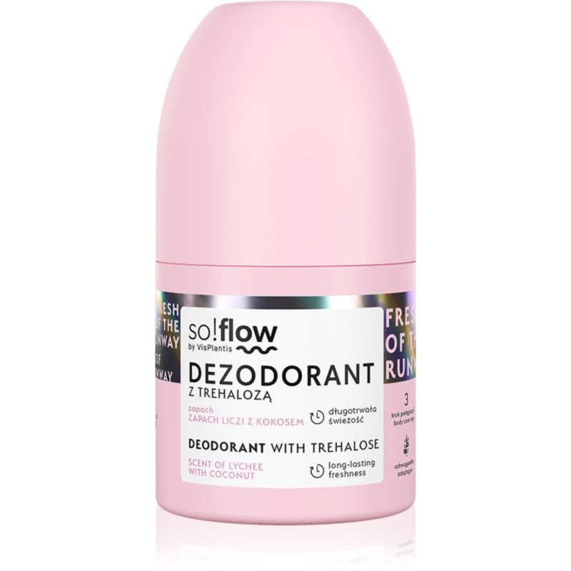 so!flow Deodorant рол-он за жени Scent Of Lychee with Coconut - Грижа за тяло - Сравни цени от 1 магазин с безплатна доставка