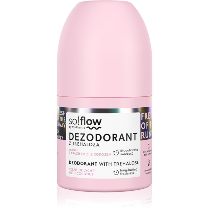 so!flow Deodorant рол-он за жени Scent Of Lychee with Coconut - Грижа за тяло - Сравни цени от 1 магазин с безплатна доставка