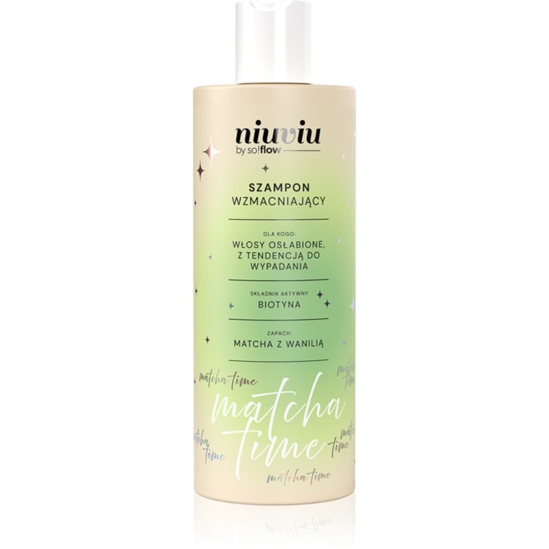 so!flow so!flow Matcha Time Strengthening Shampoo подсилващ шампоан за слаба коса - Унисекс парфюм 300мл - Сравни цени от 1 магазин с безплатна доставка