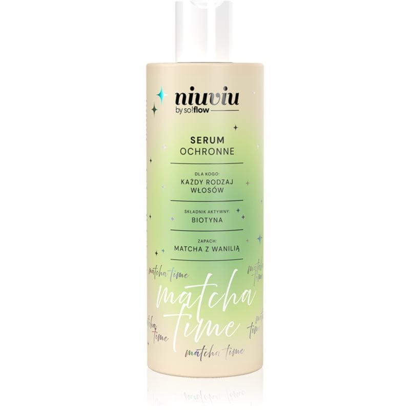 so!flow Matcha Time Protective Hair Serum укрепващ серум за слаба, изтощена коса
