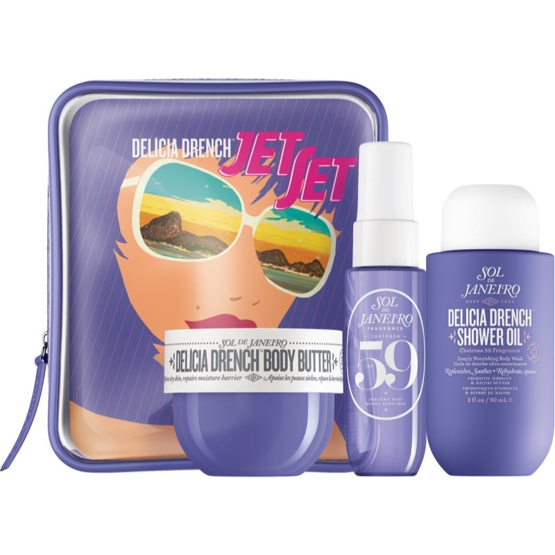 Sol de Janeiro Delicia Drench комплект за пътуване за тяло за жени - Комплект - Сравни цени от 1 магазин с безплатна доставка