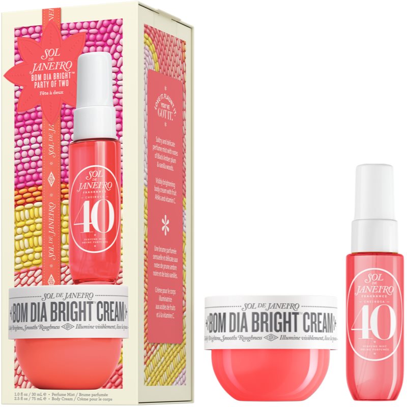 Sol de Janeiro Bom Dia Bright Party of Two подаръчен комплект за жени - Комплект - Сравни цени от 1 магазин с безплатна доставка
