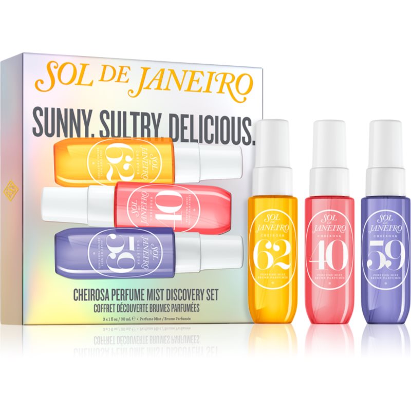 Sol de Janeiro Cheirosa Perfume Mist Discovery Set подаръчен комплект за жени - Комплект - Сравни цени от 1 магазин с безплатна доставка