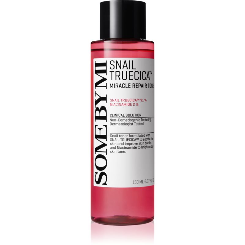 Some By Mi Snail Truecica Miracle Repair Toner регенериращ почистващ тоник за чувствителна кожа на лицето - Грижа за лице - Сравни цени от 1 магазин с безплатна доставка