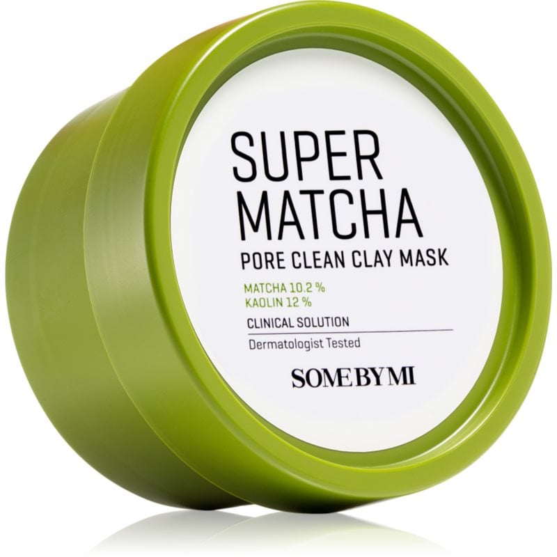 Some By Mi Super Matcha Pore Clean Clay Mask почистваща глинена маска за лице за стягане на порите 100 гр.