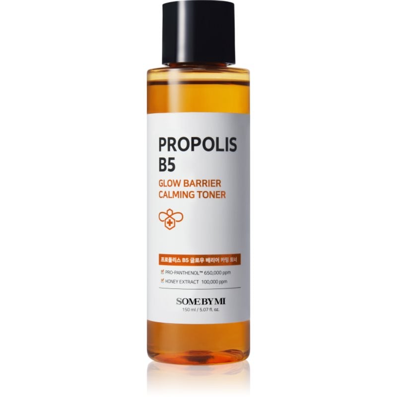 Some By Mi Propolis B5 Glow Barrier Calming Toner успокояващ тоник за регенерация и възстановяване на кожата