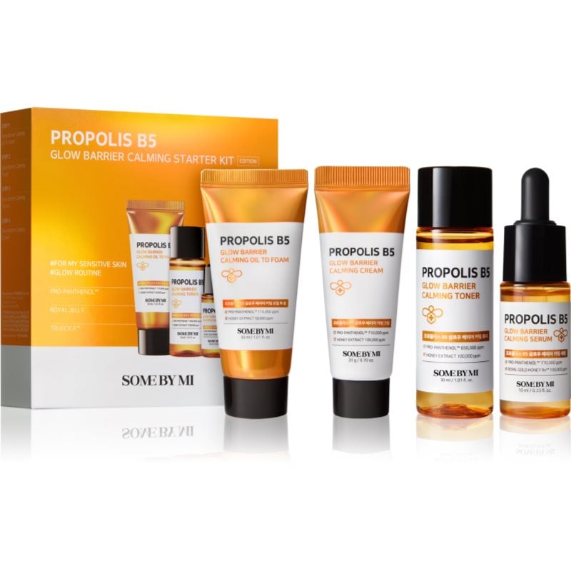 Some By Mi Propolis B5 Glow Barrier Calming Starter Kit комплект за освежаване и хидратация