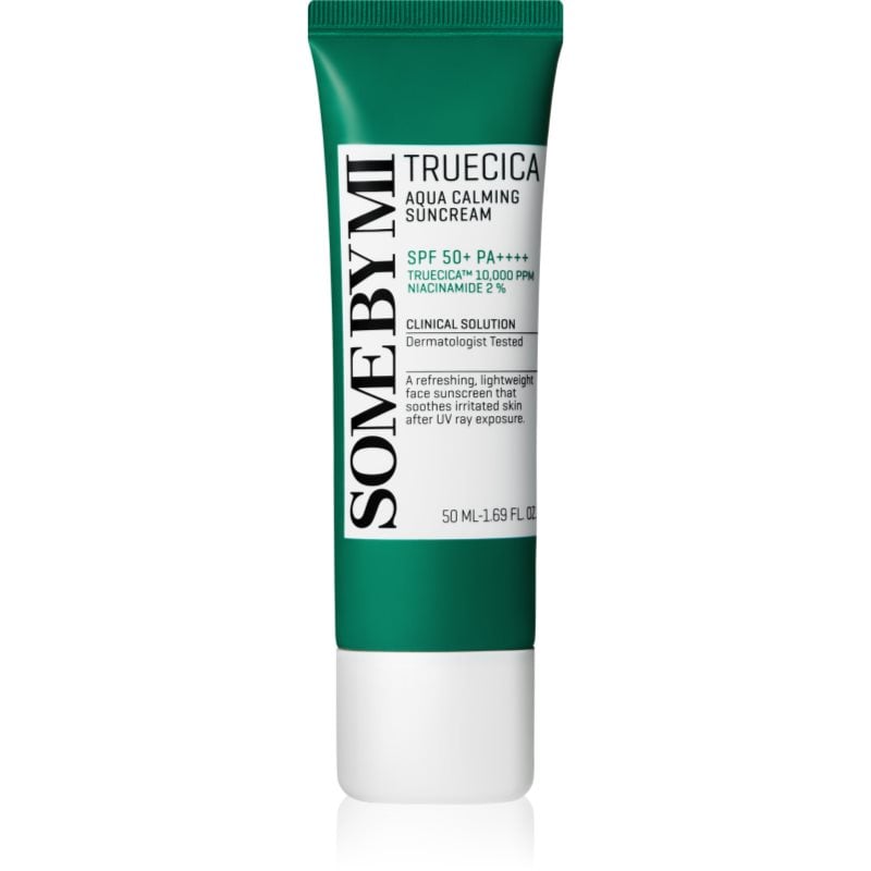 Some By Mi Truecica Aqua Calming Suncream успокояваща защитна емулсия SPF 50+