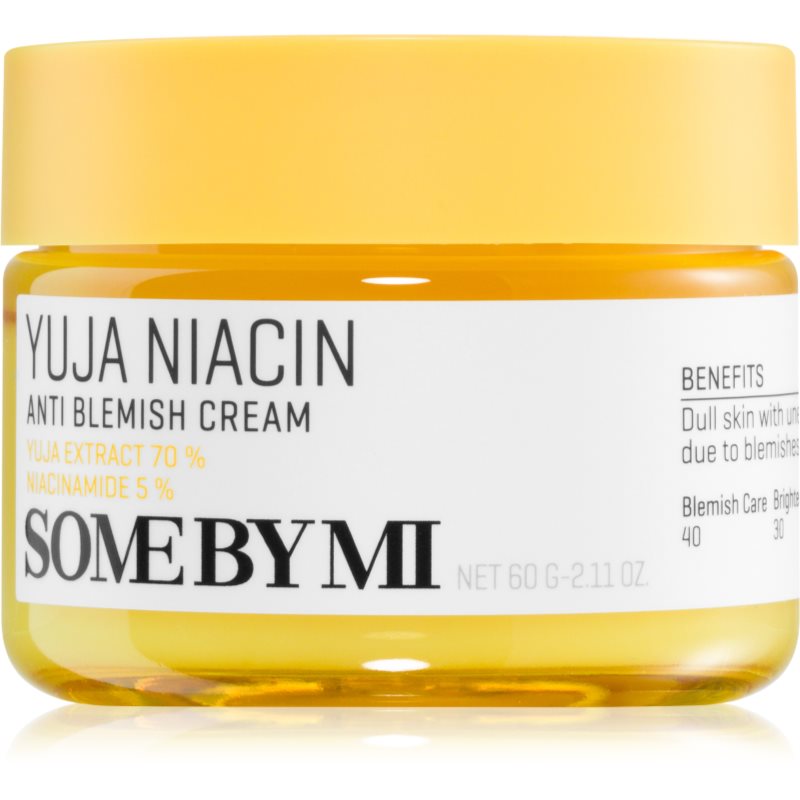 Some By Mi Yuja Niacin Anti Blemish Cream хидратиращ и озаряващ крем за лице за кожа с хиперпигментация - Грижа за лице - Сравни цени от 1 магазин с безплатна доставка