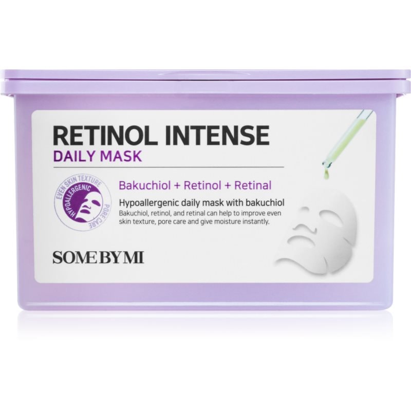 Some By Mi Retinol Intense Daily Mask противбръчкова платнена маска големи опаковки - Грижа за лице - Сравни цени от 1 магазин с безплатна доставка