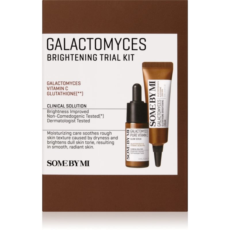 Some By Mi Galactomyces Brightening Trial Kit комплект за пътуване за освежаване и хидратация