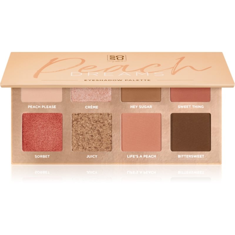 SOSU Cosmetics Peach Dreams палитра сенки за очи - Грим - Сравни цени от 1 магазин с безплатна доставка