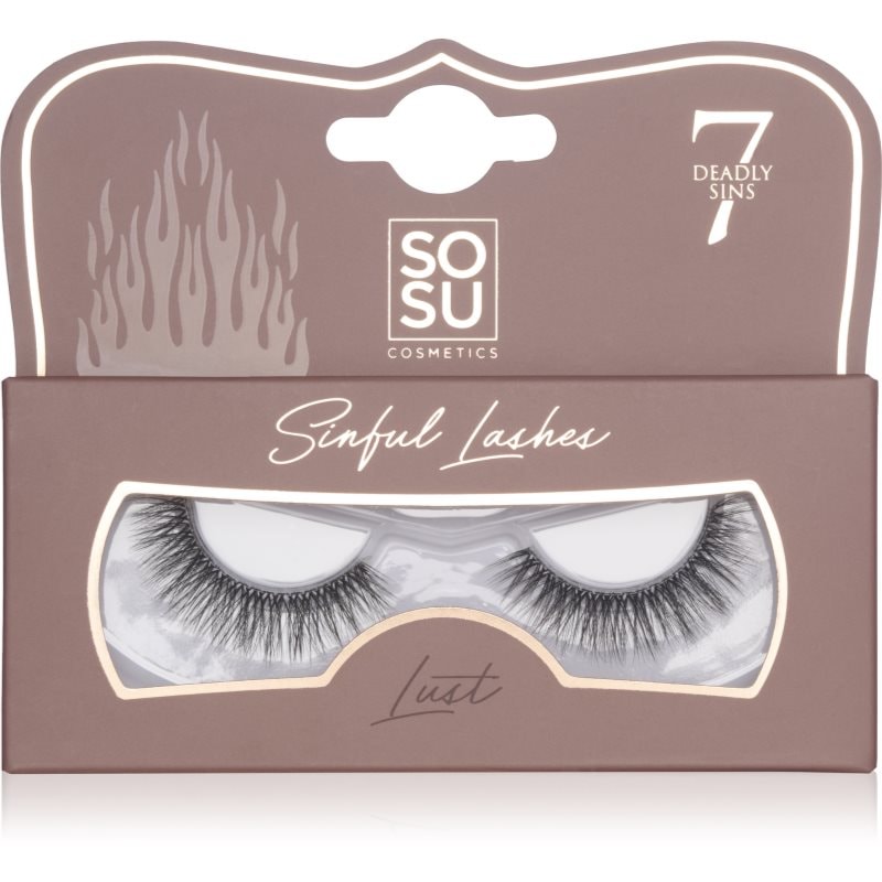 SOSU Cosmetics 7 Deadly Sins Lashes изкуствени мигли Lashes Lust - Грим - Сравни цени от 1 магазин с безплатна доставка