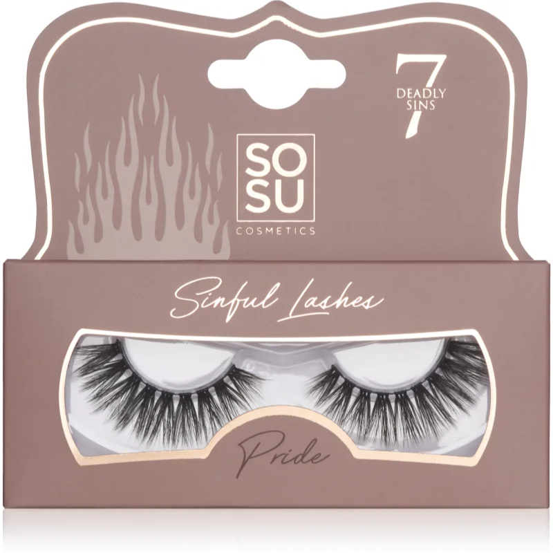 SOSU Cosmetics 7 Deadly Sins Lashes изкуствени мигли Pride - Грим - Сравни цени от 1 магазин с безплатна доставка