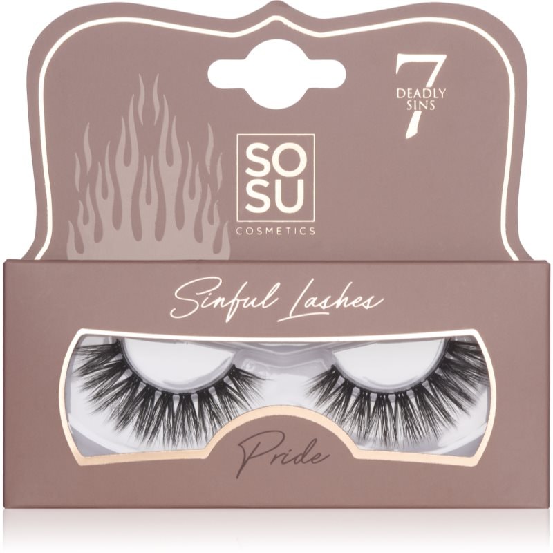 SOSU Cosmetics 7 Deadly Sins Lashes изкуствени мигли Pride - Грим - Сравни цени от 1 магазин с безплатна доставка