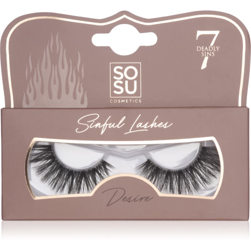 SOSU Cosmetics SOSU Cosmetics 7 Deadly Sins Lashes изкуствени мигли Desire - Унисекс парфюм 1мл - Сравни цени от 1 магазин с безплатна доставка