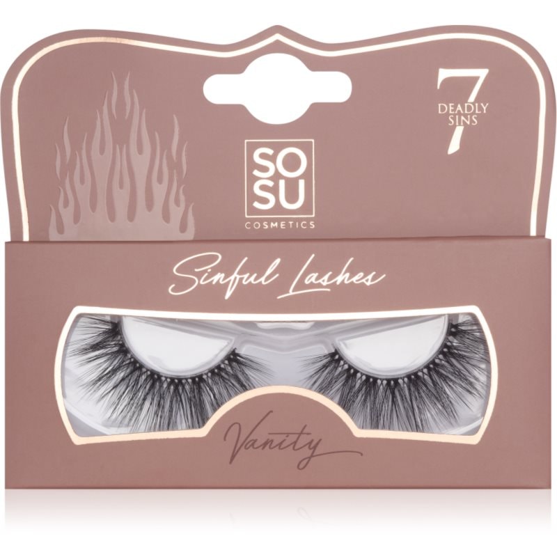 SOSU Cosmetics 7 Deadly Sins Lashes изкуствени мигли Vanity - Грим - Сравни цени от 1 магазин с безплатна доставка