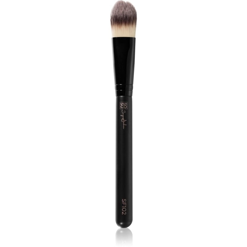 SOSU Cosmetics Brush Foundation плоска четка за грим Sf102