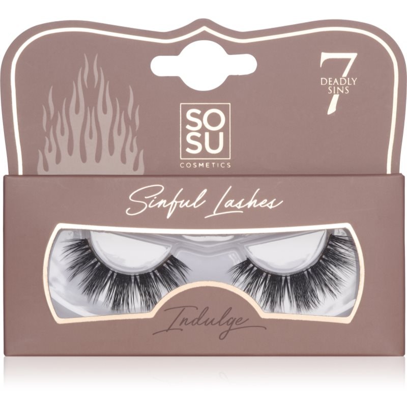 SOSU Cosmetics 7 Deadly Sins Lashes изкуствени мигли Indulge - Грим - Сравни цени от 1 магазин с безплатна доставка